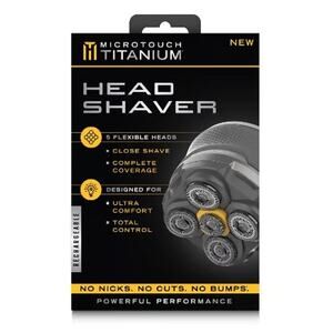 MicroTouch Titanium Flex and Pivot Head Shaving System, New In Open Box